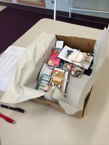 A box full of inventive and creative cases, waiting to be judged